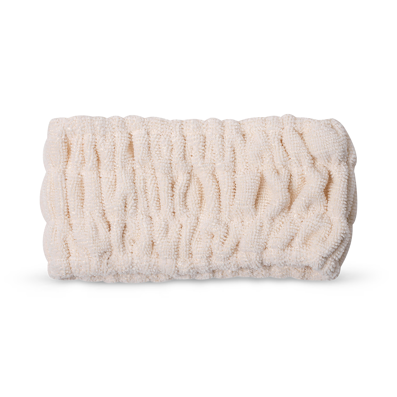 Natural Cotton Spa Headband for Facials and Makeup