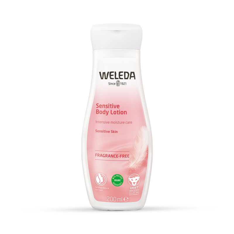 Fragrance-Free Sensitive Body Lotion with Organic Jojoba & Coconut Oil 200ml