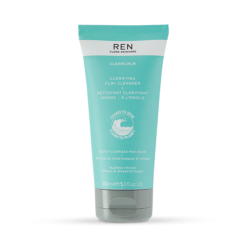 Clarifying Clay Face Cleanser with Kaolin and Willow Bark