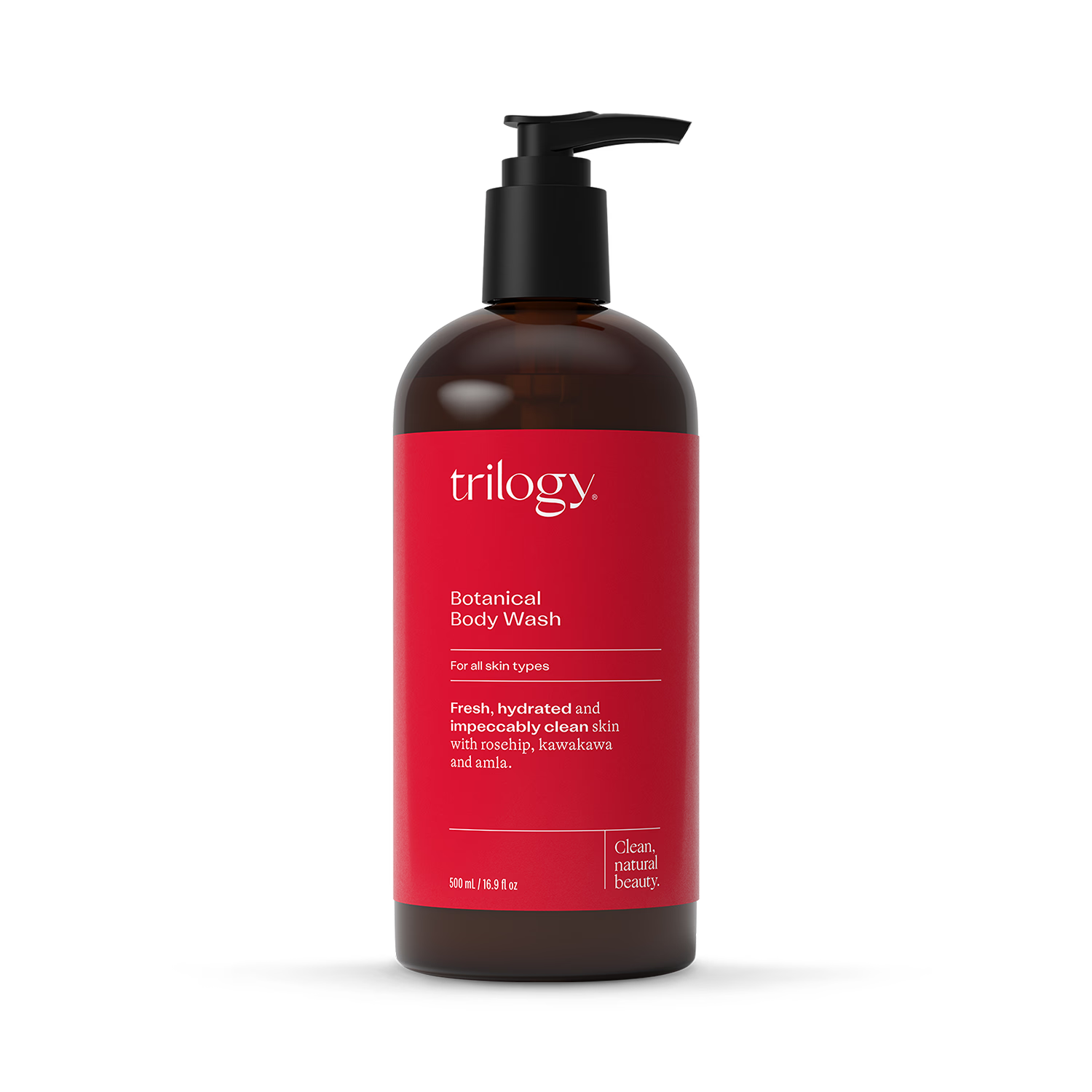 Natural Soap-Free Gel Body Wash with Rosehip and Amla 500ml
