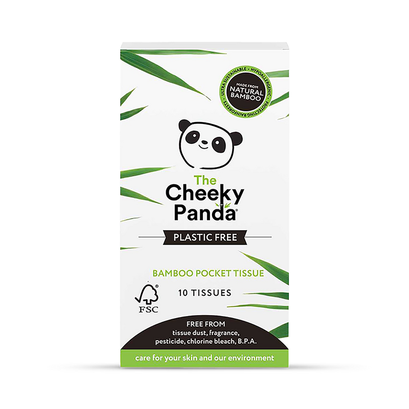Sustainable Bamboo Pocket Tissues 10 Pack