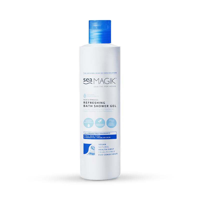 Moisturising Foaming Bath and Shower Gel with Dead Sea Minerals