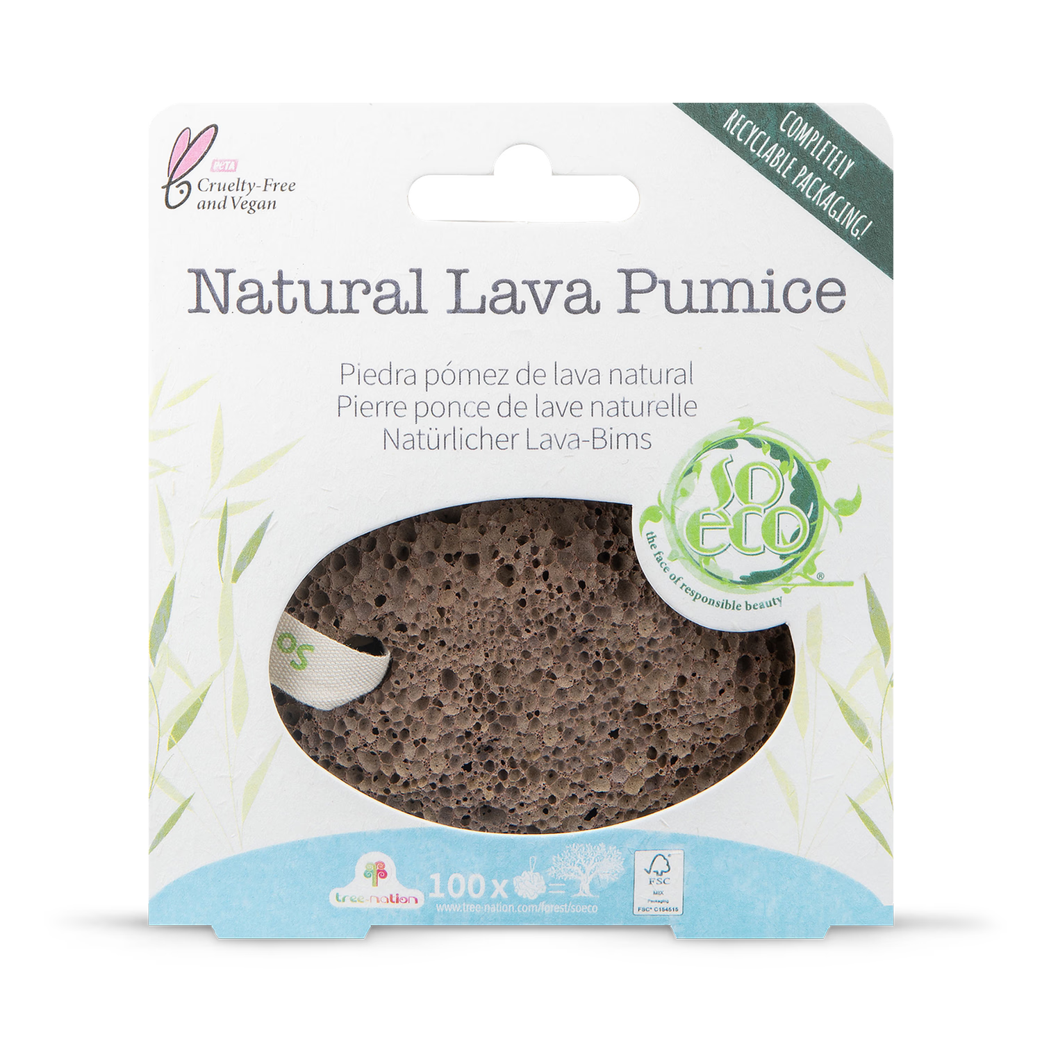Natural Lava Pumice Foot Exfoliator