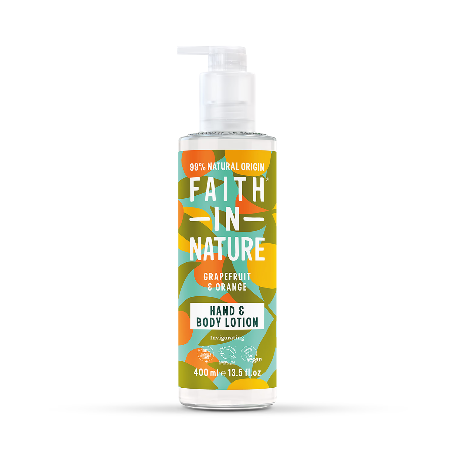 Faith in Nature Grapefruit Orange Hand Body Lotion 400ml
