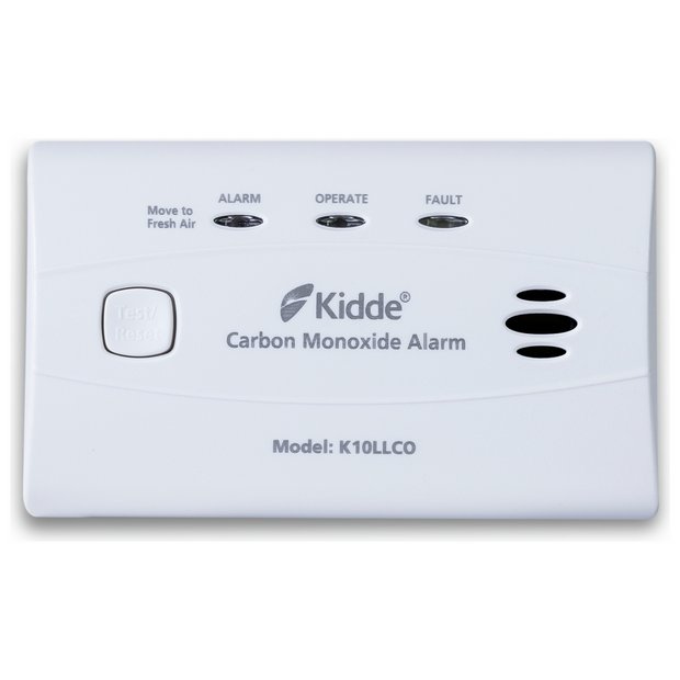 Kidde Carbon Monoxide Alarm 10 Year Sealed Battery (British brand)