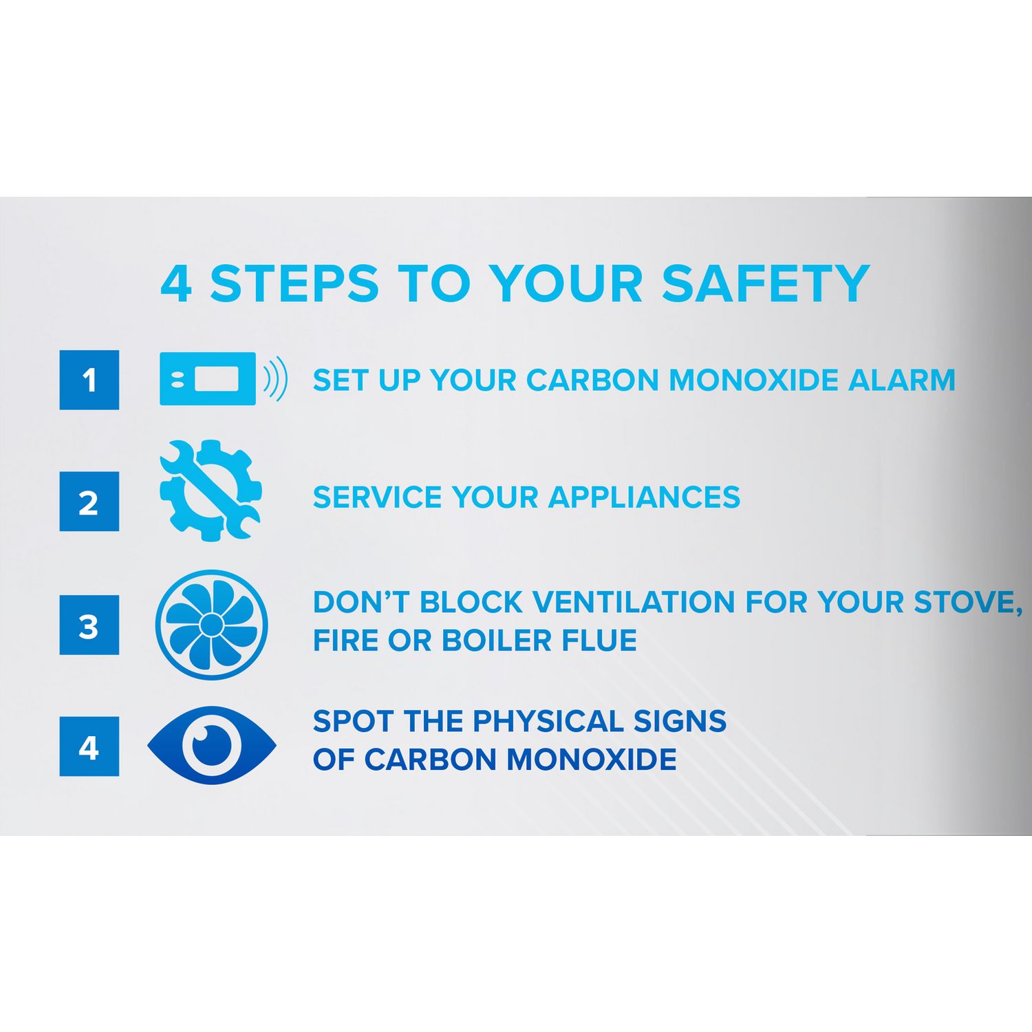 Kidde Carbon Monoxide Alarm 10 Year Sealed Battery (British brand)