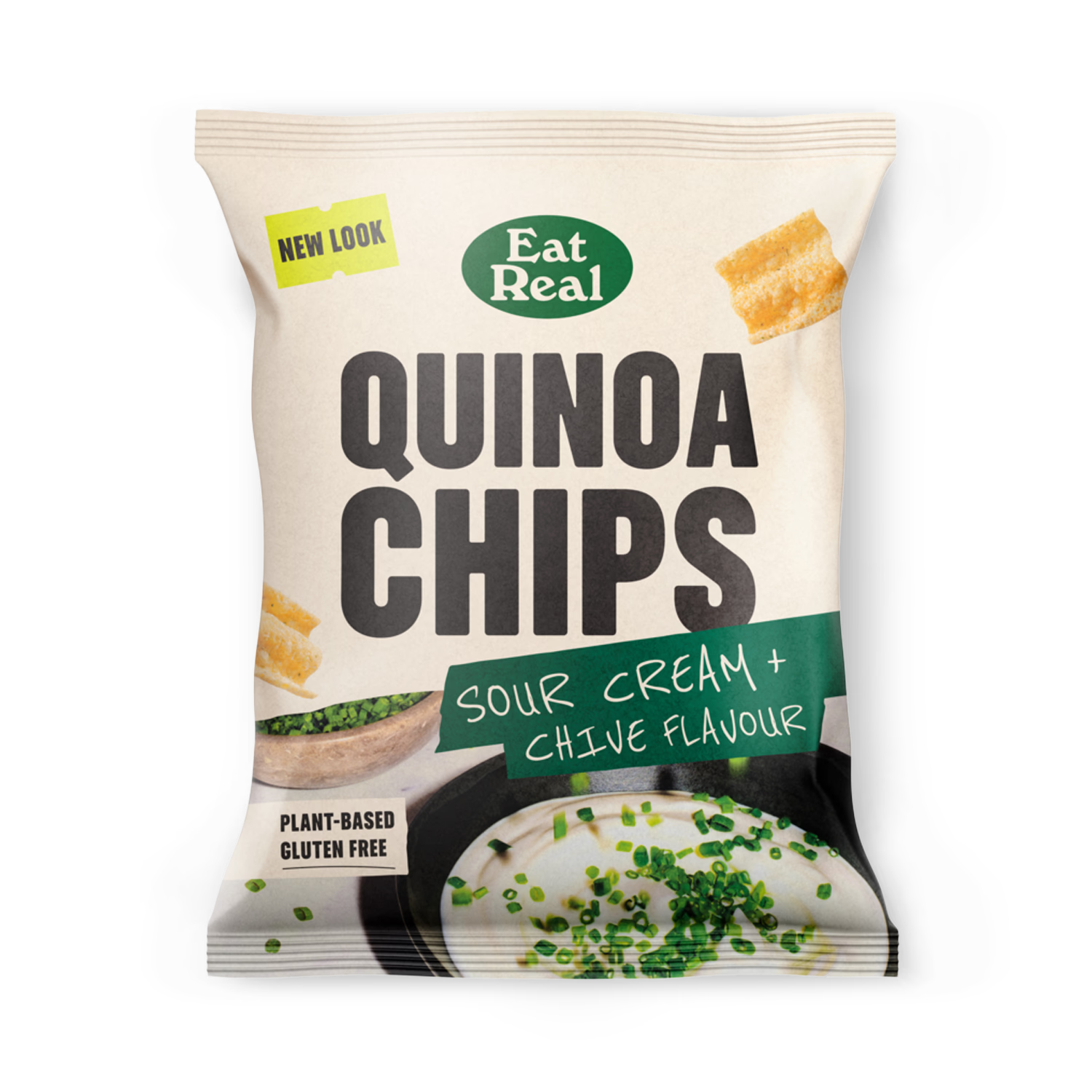 Eat Real Quinoa Chips Sour Cream Chive 40g