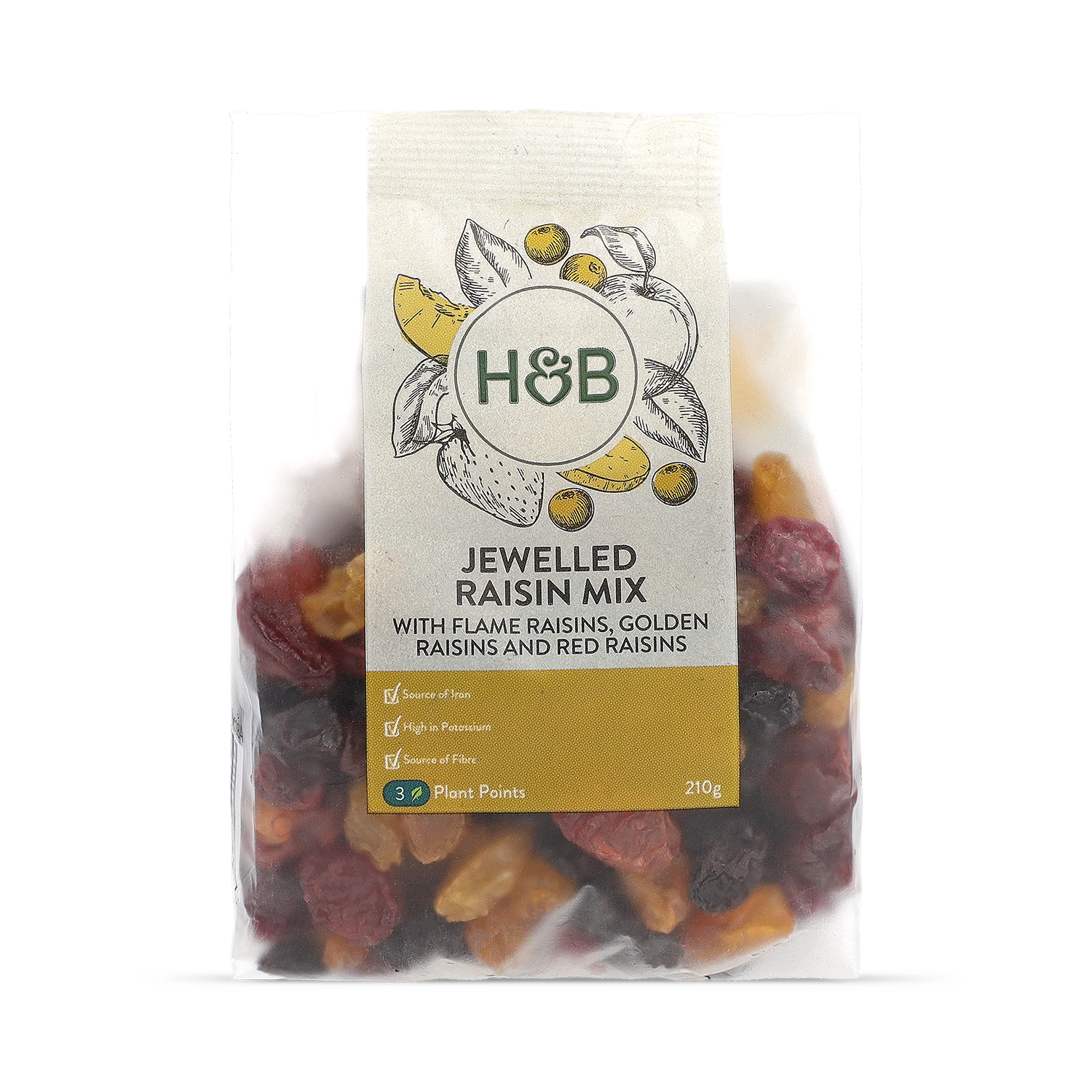 Holland Barrett Jewelled Raisin Mix 210g
