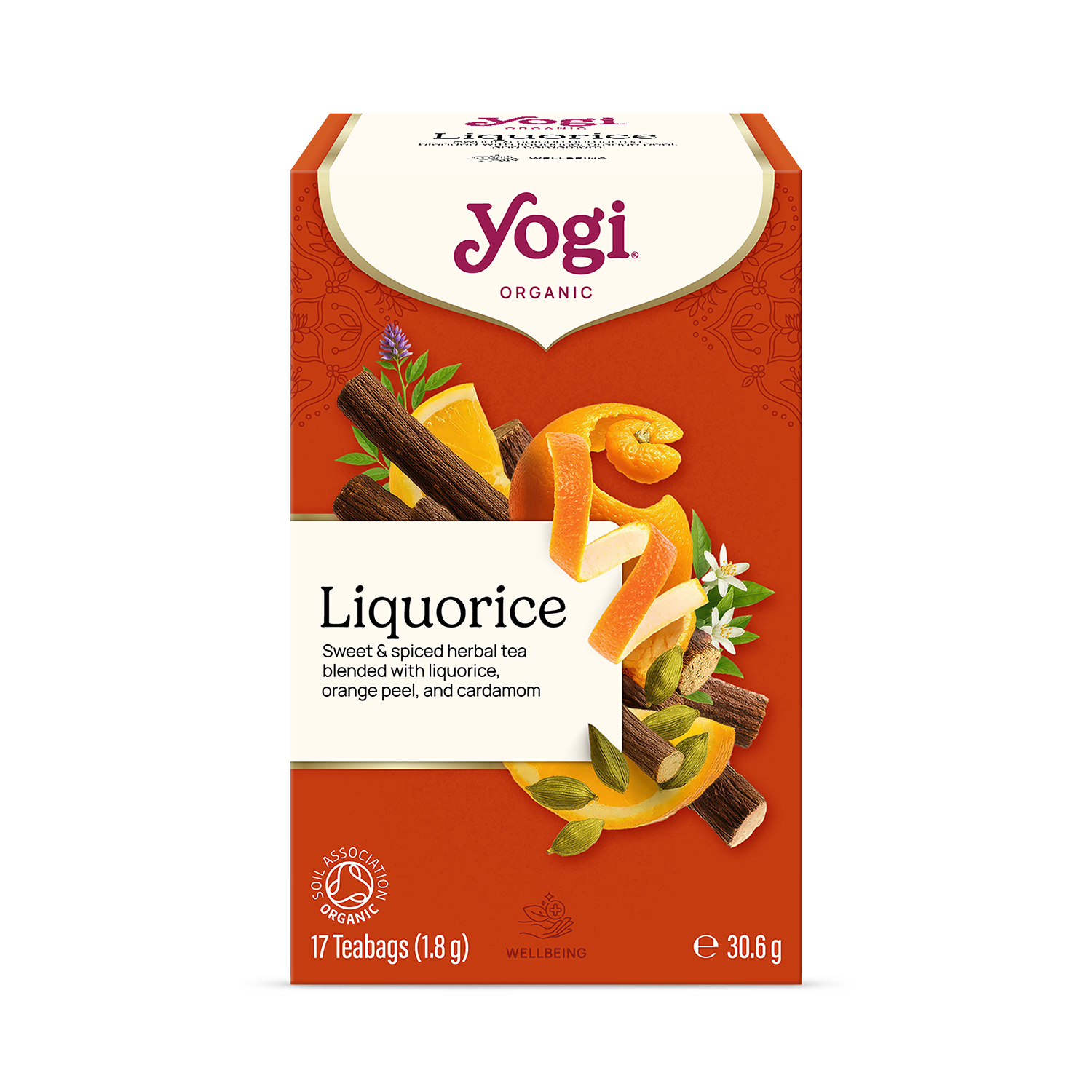 Organic Liquorice and Ayurvedic Spice Herbal Tea 17 Bags