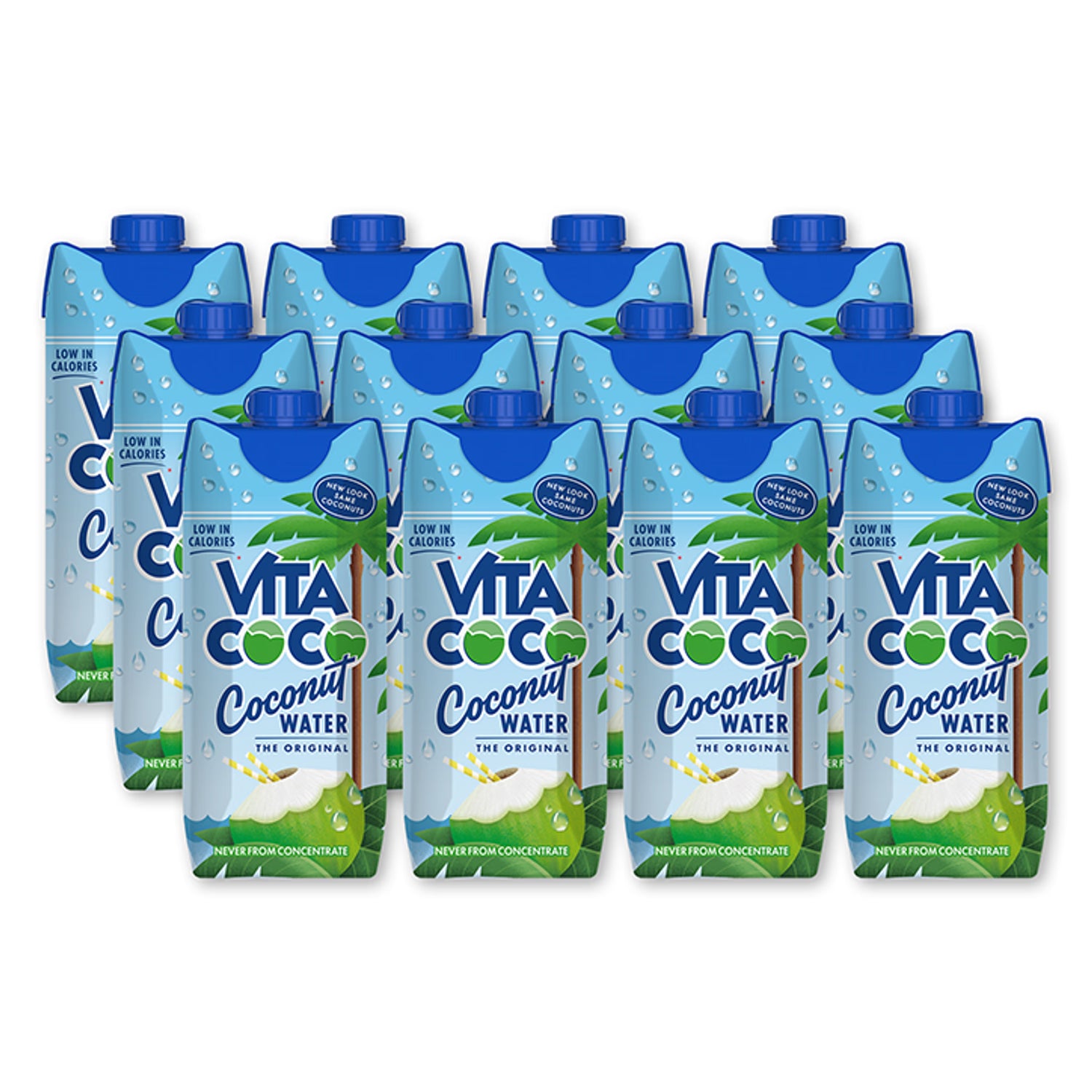 Natural Coconut Water Hydration Drink 12 x 330ml