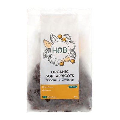 Holland & Barrett Holland Barrett Organic Soft Apricots 420g- Buy online at McGrocer