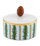 GINORI 1735 Porcelain Rain Rock Trinket Box, UK version