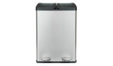 Habitat 55 Litre 2 Compartment Recycling Bin - Steel GOODS Argos