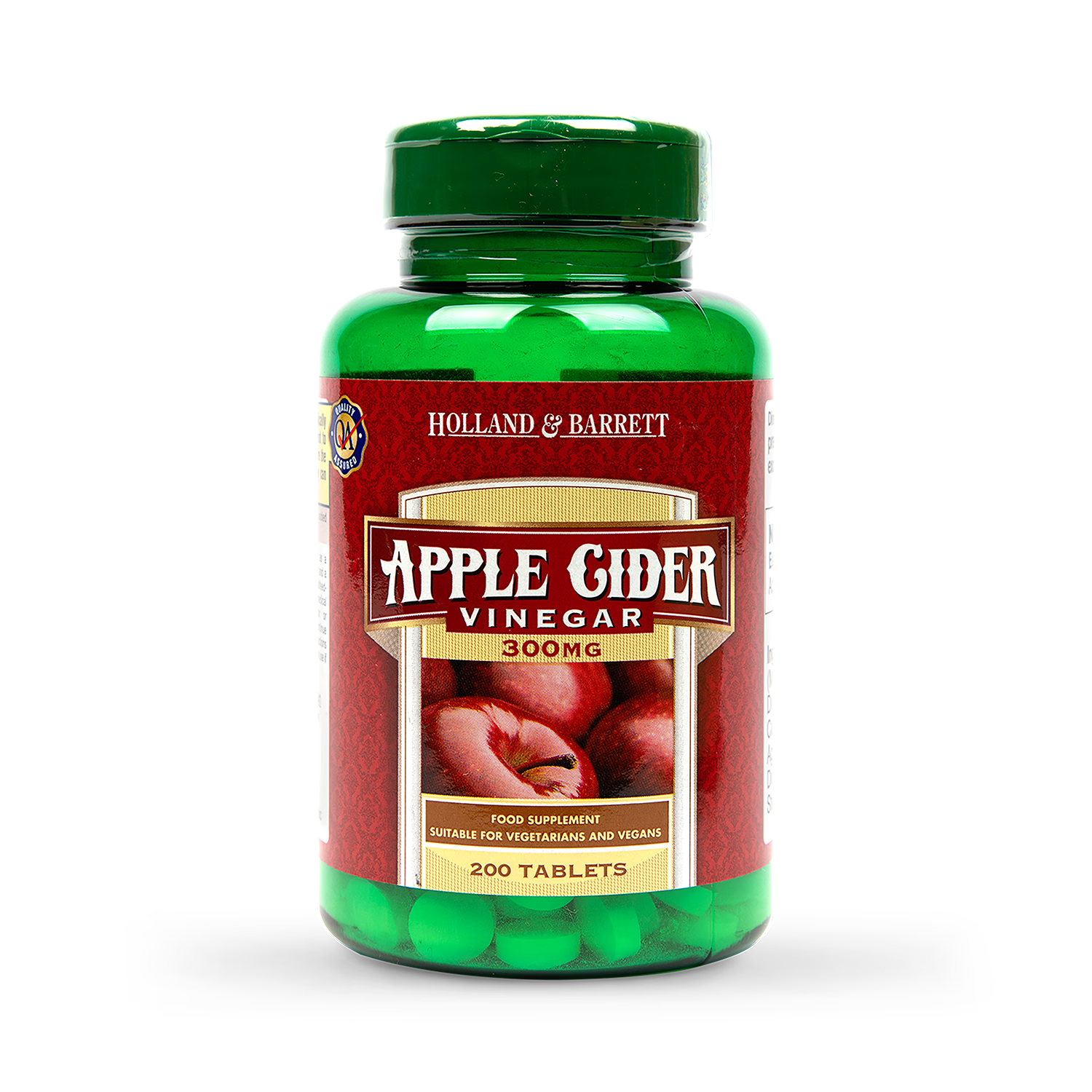 Holland Barrett Apple Cider Vinegar 200 Tablets 300mg