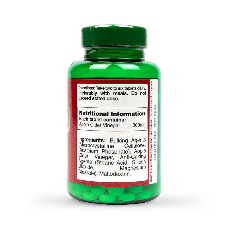Holland Barrett Apple Cider Vinegar 200 Tablets 300mg
