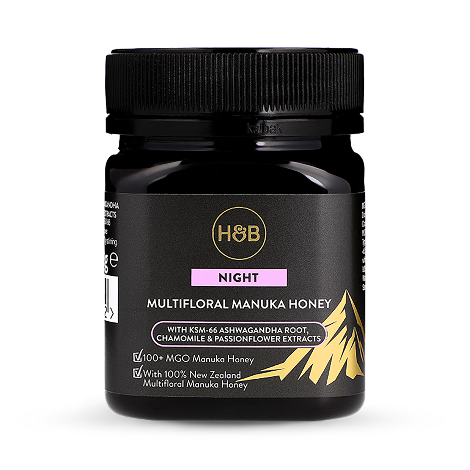 Holland Barrett Night Ritual Multifloral 100 MGO Manuka Honey 250g