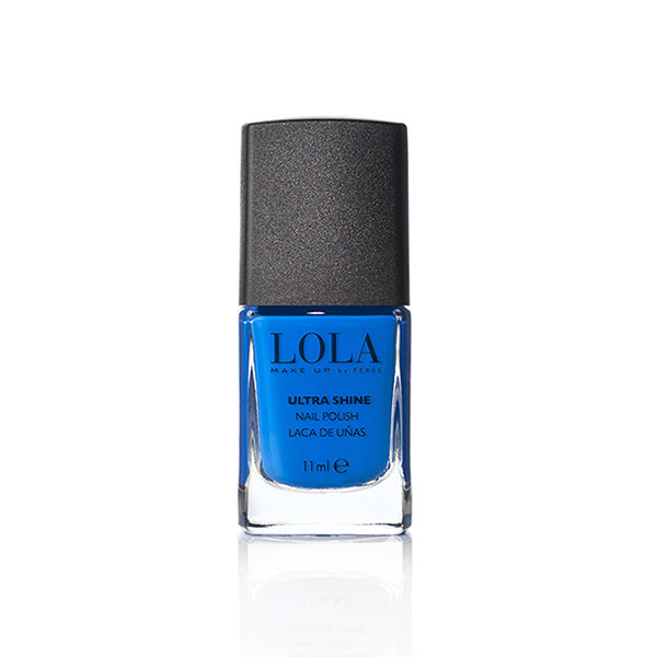 LOLA MAKE UP Nail Polish #10 Free Formula 017 Ice Queen GOODS Superdrug Malibu Blue  