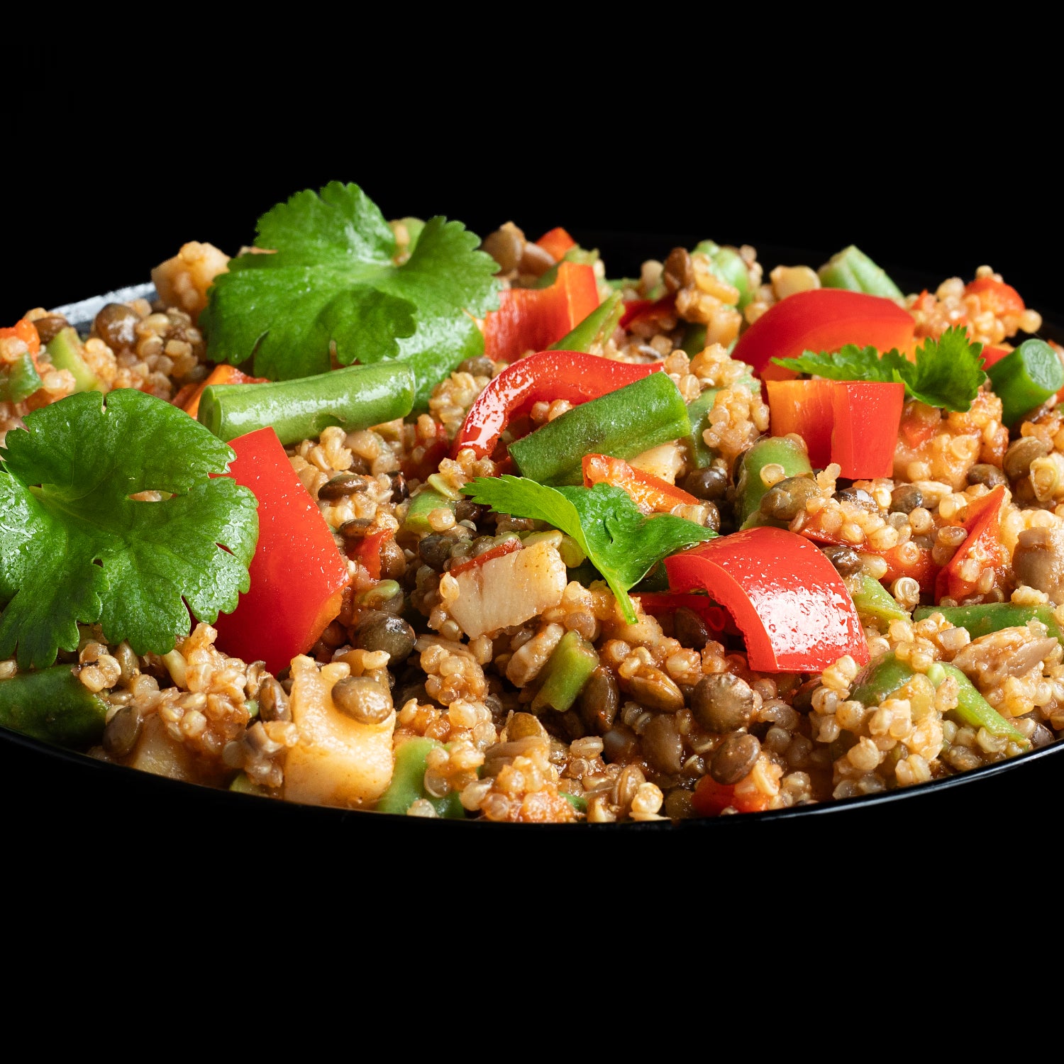 No Bloat quinoa lentil chilli pouches 4x50g - British product