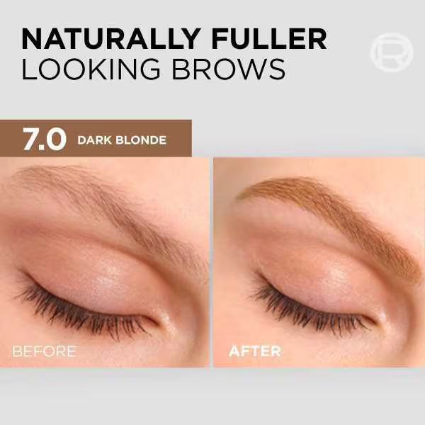 L'Oreal Paris Brow Color Semi-Permanent Tint Dark Blonde, UK version
