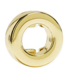 Moleskine gold-plated O notebook charm, imported from the UK