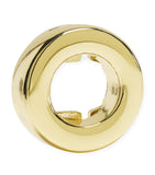 Moleskine gold-plated O notebook charm, imported from the UK