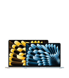Apple MacBook Air 15 inch laptop with M4 chip and blue color - British product