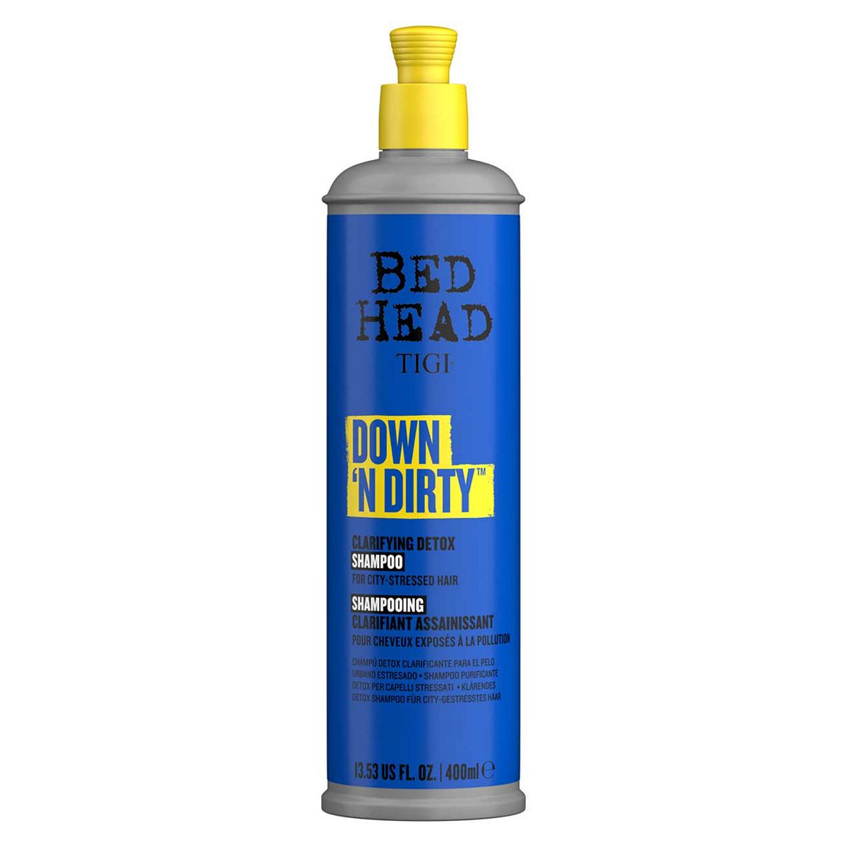 Bed Head by Tigi Down N' Dirty Clarifying Detox Shampoo 400ml GOODS Boots   