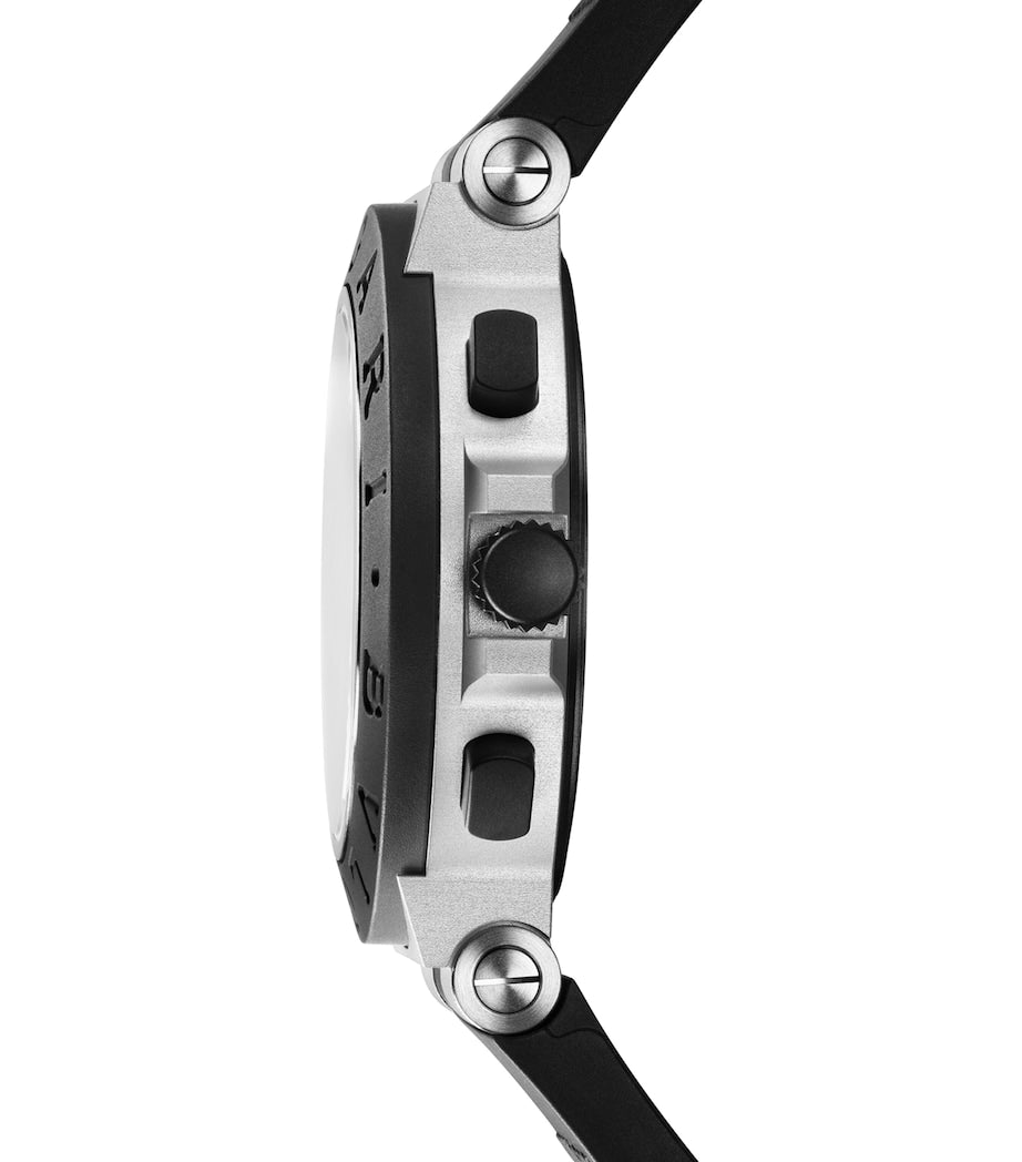 Bvlgari chronograph watch aluminium titanium case 41mm, imported from the UK
