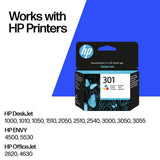 HP 301 original colour ink cartridge - British product