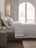 White Collection Luxe duvet cover and pillowcase set (British brand)