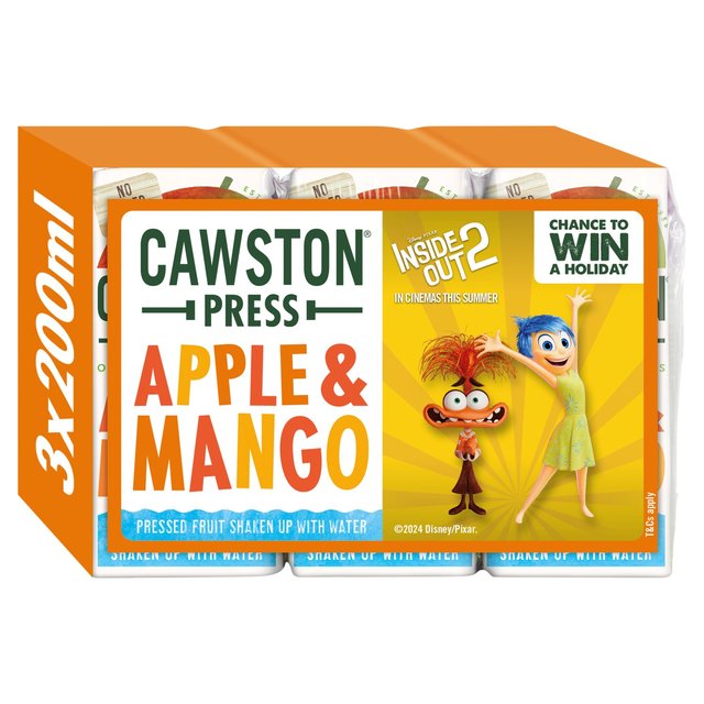 Cawston Press Kids Blend Apple & Mango Juice   3 x 200ml GOODS M&S   