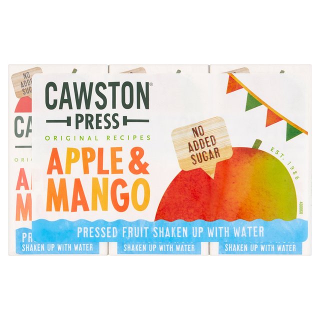 Cawston Press Kids Blend Apple & Mango Juice   3 x 200ml GOODS M&S   