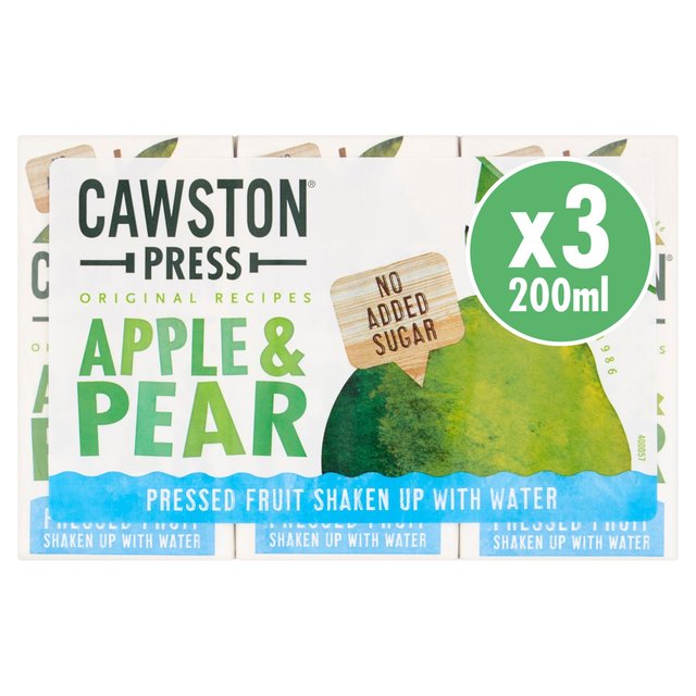 Cawston Press Kids Blend Apple & Pear Juice   3 x 200ml