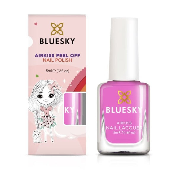Bluesky Kids Airkiss nail polish in Wow, imported from the UK