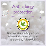 Slumberdown anti-allergy pillow Little Slumbers Cot Bed 60x40cm, UK version