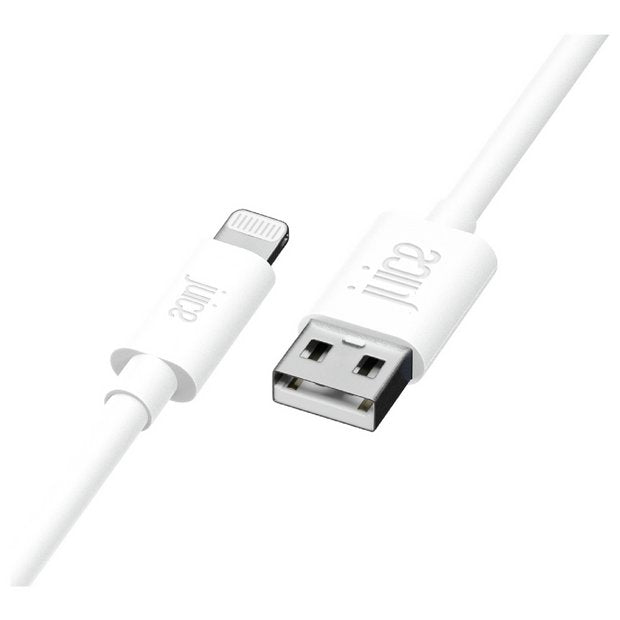 Juice 2m Lightning charging cable white, UK version
