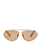 Max Mara metal square sunglasses geometric design (British brand)
