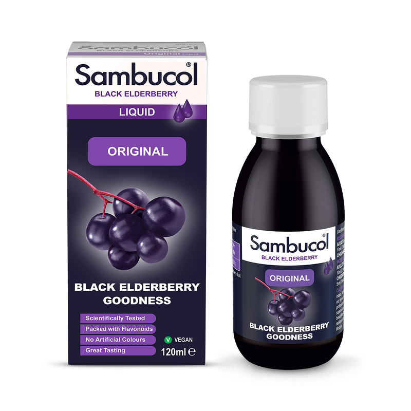 Sambucol Original Black Elderberry Formula 120ml - Original