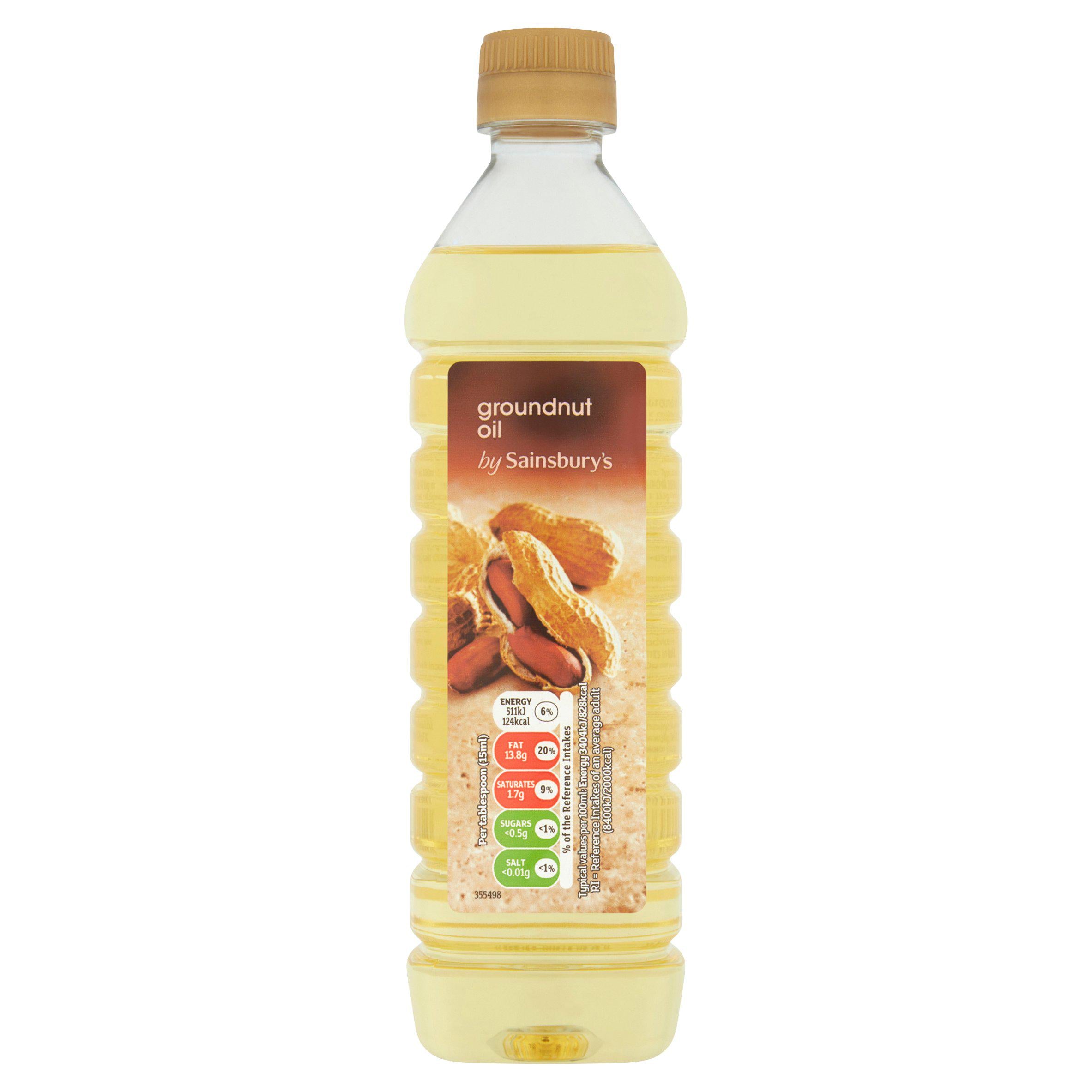 Sainsbury's Groundnut Oil 500ml GOODS Sainsburys   