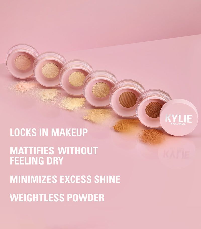 Kylie Cosmetics matte finish setting powder 5g (British brand)