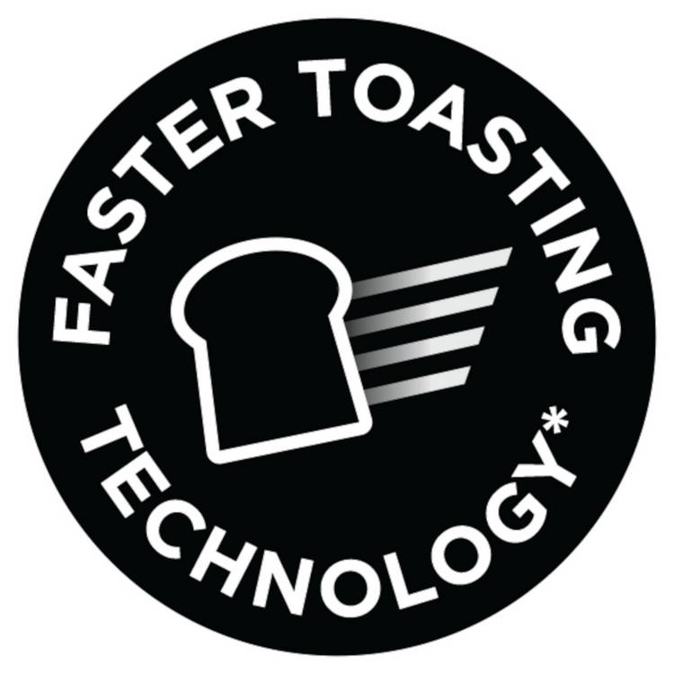 Russell Hobbs copper long slot toaster 2 slice, UK version