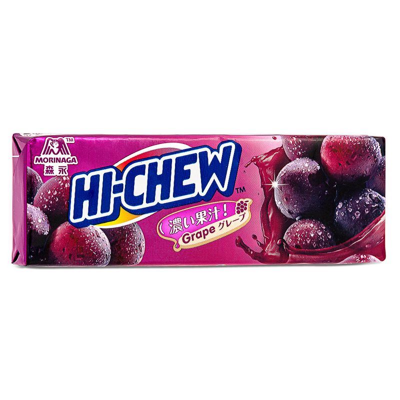 Morinaga Hi-Chew grape flavour candy - British product