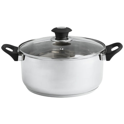 Argos Russell Hobbs 24cm Stainless Steel Stock Pot- Buy online at McGrocer