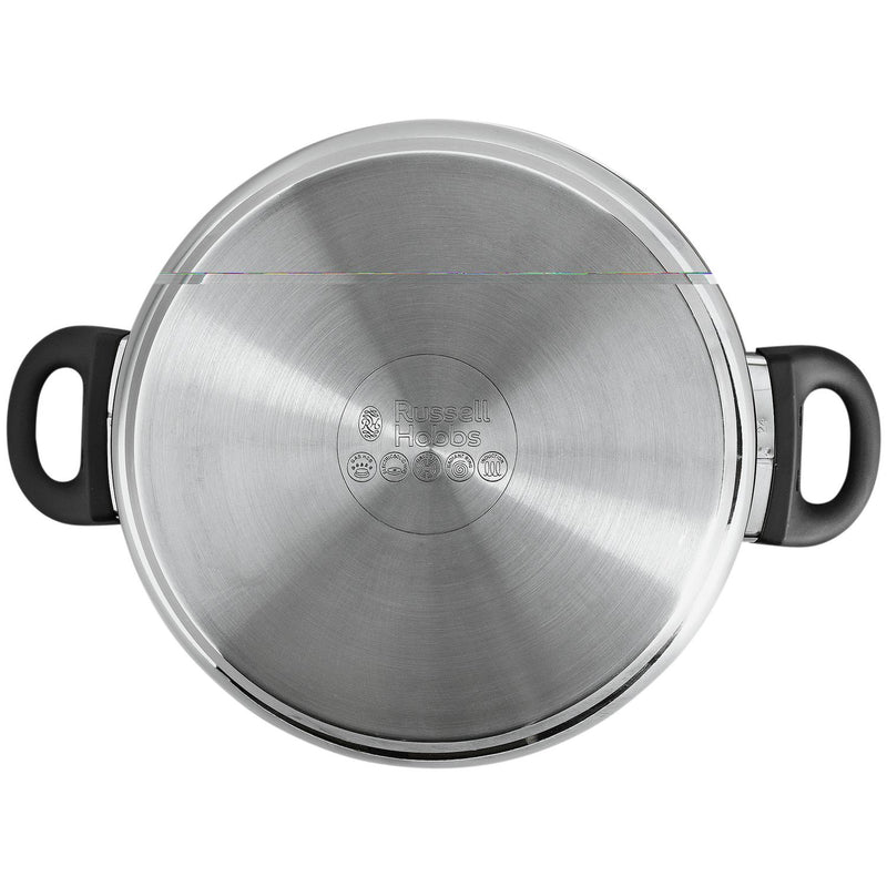 Russell Hobbs stainless steel stock pot 24cm - British product