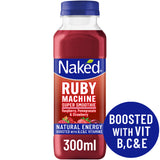 Naked Ruby Machine Raspberry Pomegranate & Strawberry Super Smoothie 300ml GOODS Sainsburys   