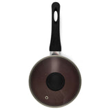 Russell Hobbs Red Stone aluminium 3 piece pan set, UK version