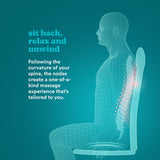 HoMedics Shiatsu Heat massage chair, imported from the UK