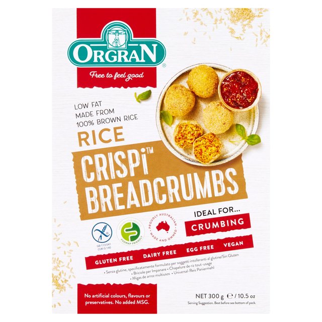 Orgran Gluten Free All Purpose Rice Crumbs   300g GOODS M&S   