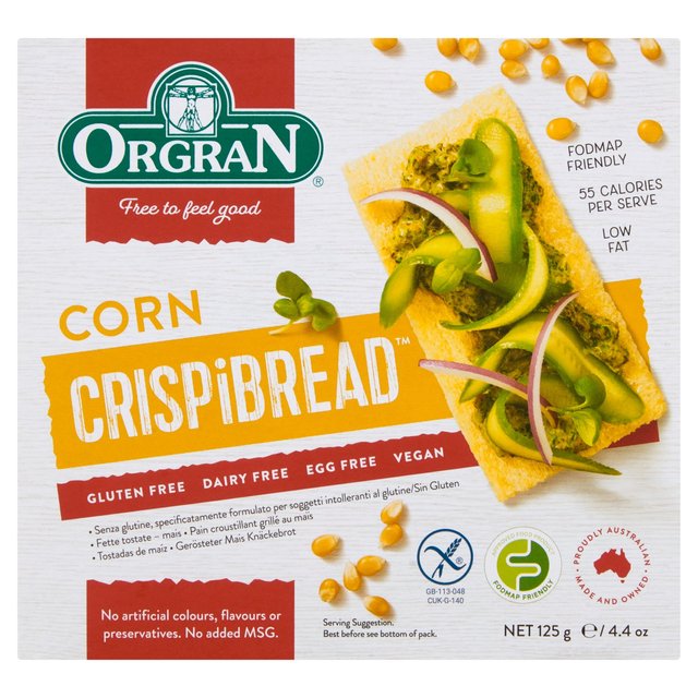 Orgran Corn Crispbread   125g