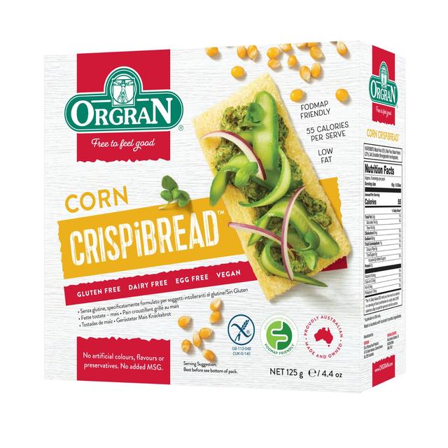 Orgran Corn Crispbread   125g GOODS M&S   